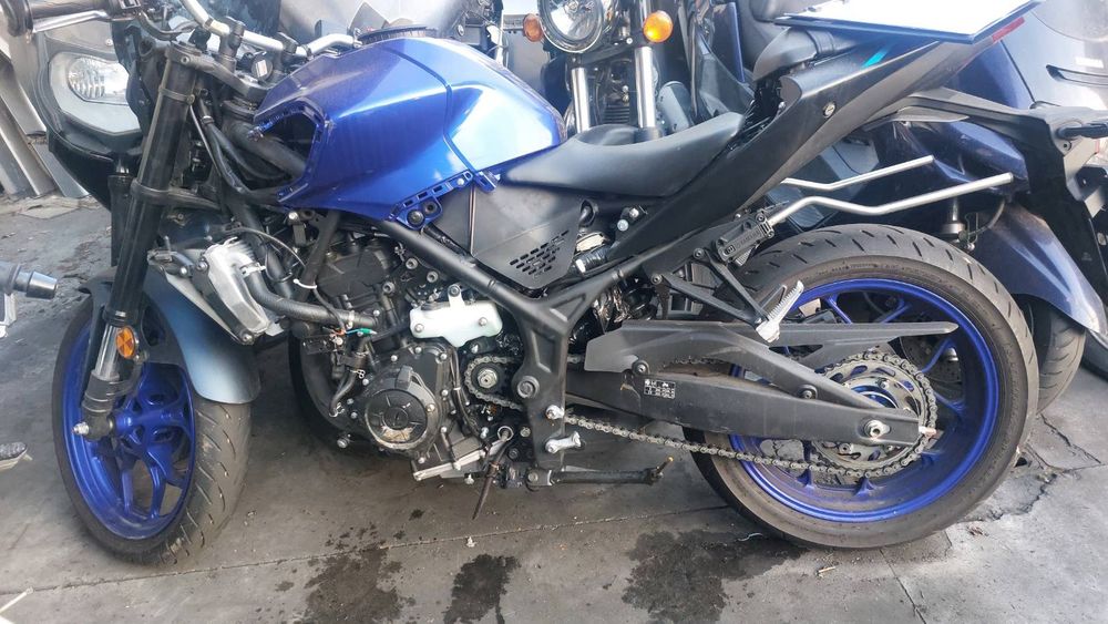 Ямаха Мт-03,07,09,MT 125(Yamaha  MT-03 660,Mt 03-2018-24g)-На части