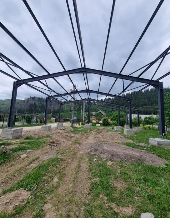 Vând Hală metalică lucrăm fără avans