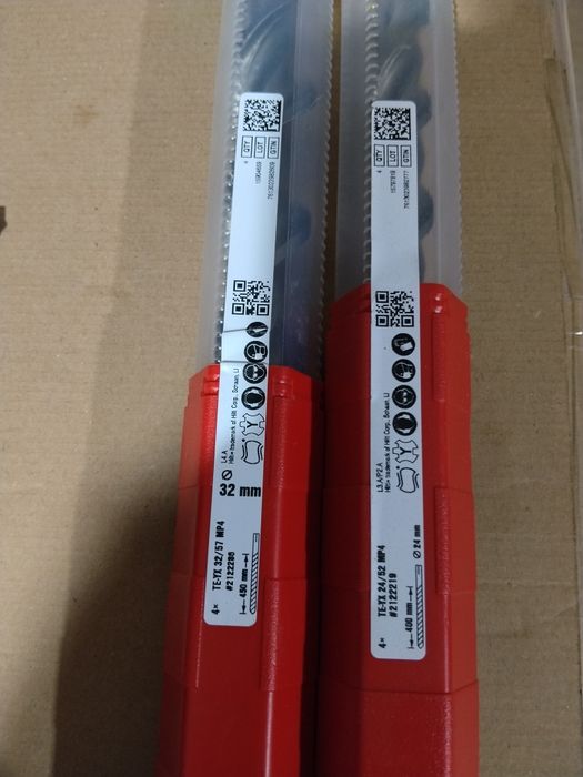 Hilti свредла единични бройки