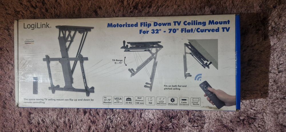 Suport motorizat de tavan LogiLink