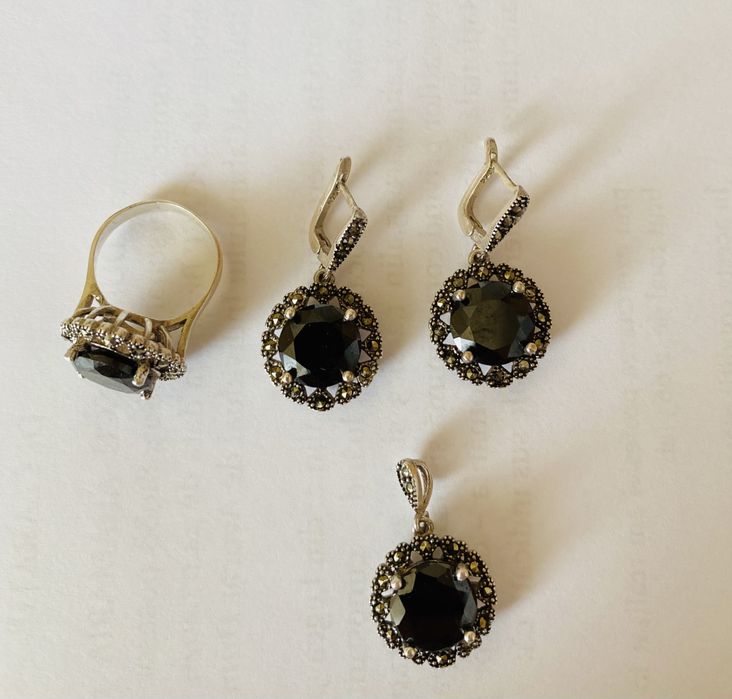 Set argint si marcasite