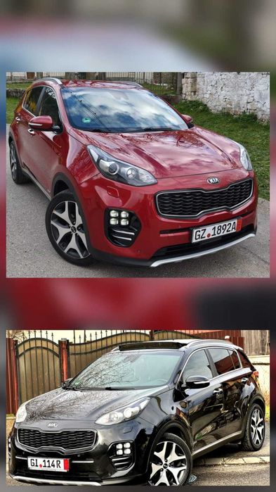 2  kia sportage GT-line