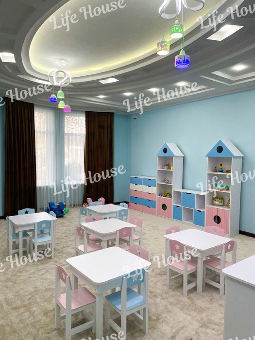 Уникальные стеллажи для детского сада