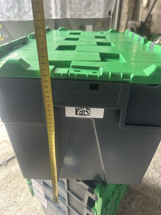 Lazi plastic/cutii plastic cu capac 60x40x37