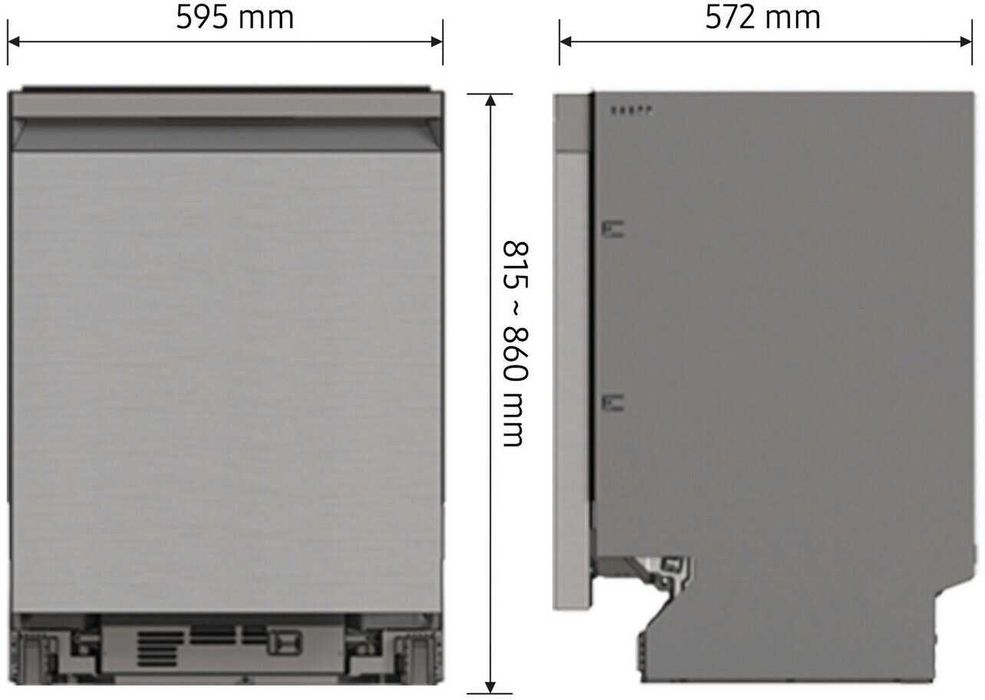 Съдомиялна за под плот SAMSUNG DW60BG750USLET 60см.