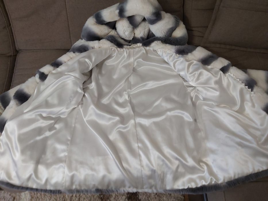 Натуральная шуба из меха бобра