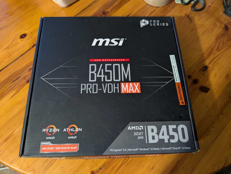 Placa de baza MSI pro vdh max B450 B450M