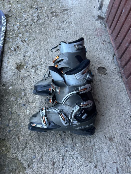 Ски 160см и обувки Rossignol 280