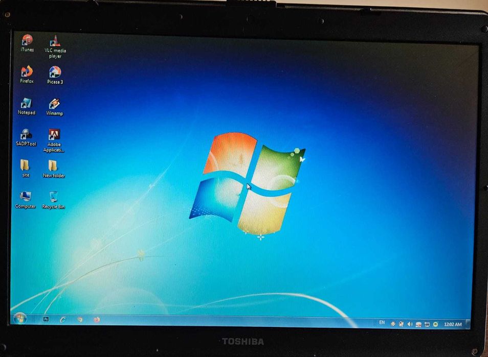 Laptop TOSHIBA functional