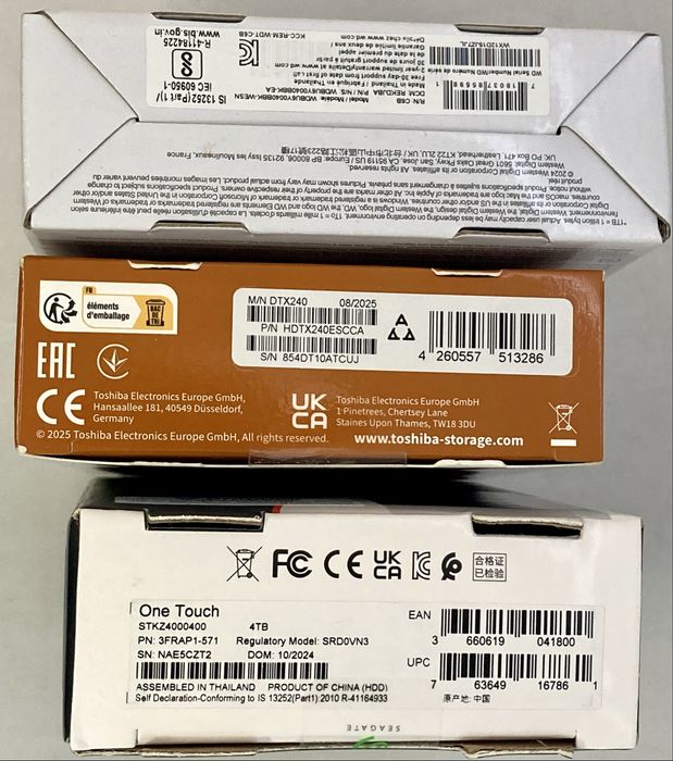 HDD Extern 4 TB sigilat