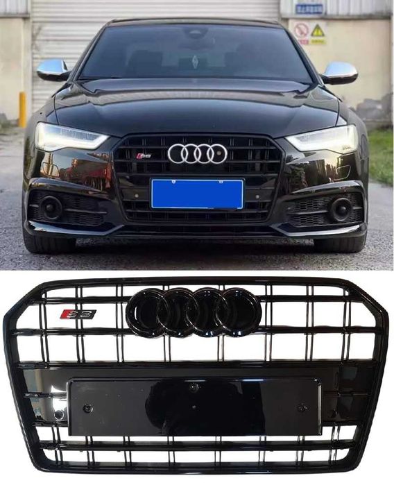 Предна Решетка S6 Стил за Audi A6 C7.5 2016 - 2018!