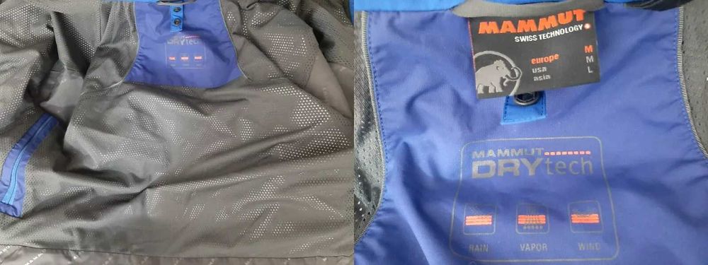 Мамут 3 в 1 Мъжко Яке Размер М Mammut Водоустойчиво Туристическо