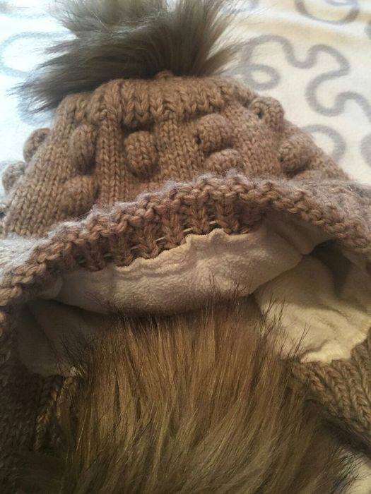 Зимняя шапка на девочку