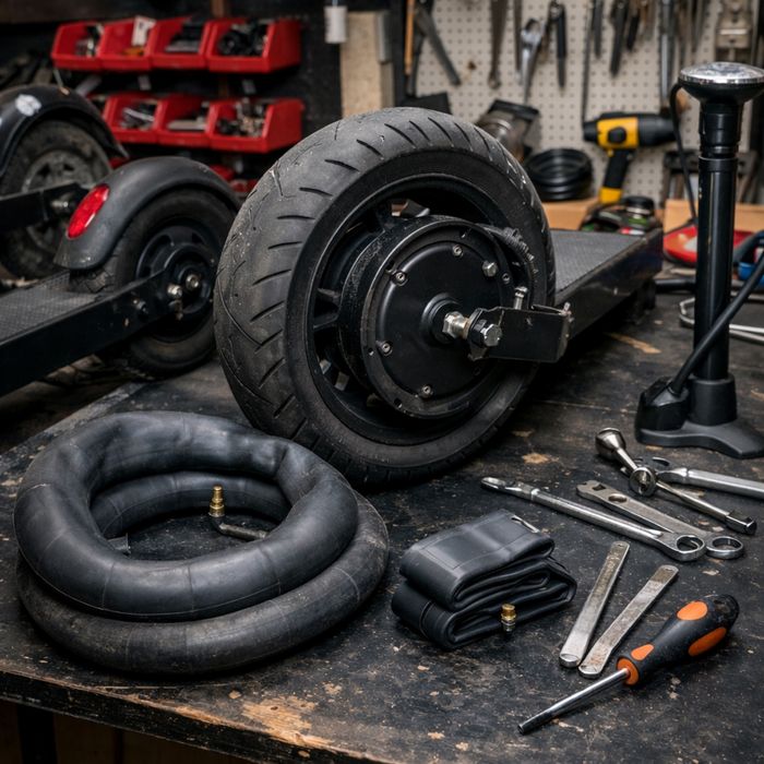 Ремонте электросамокатов