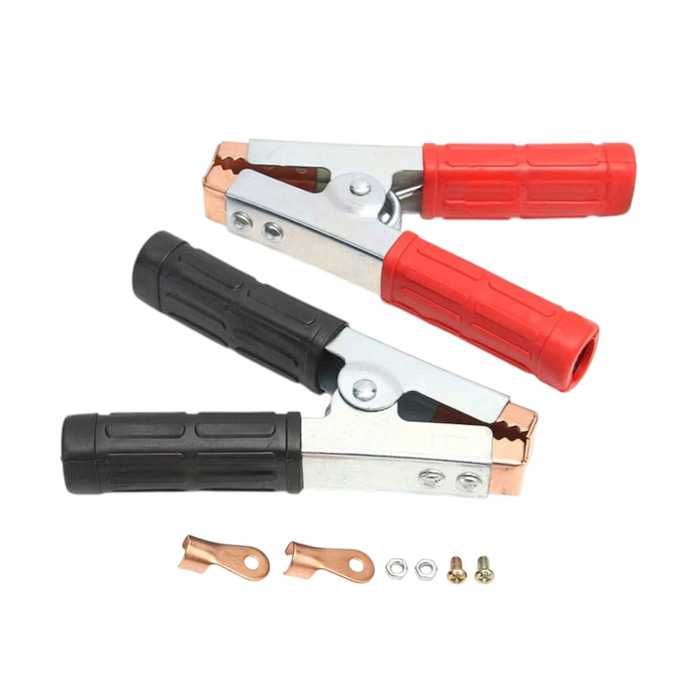 Щипки за акумулатор 500A с медни накрайници 12/24V