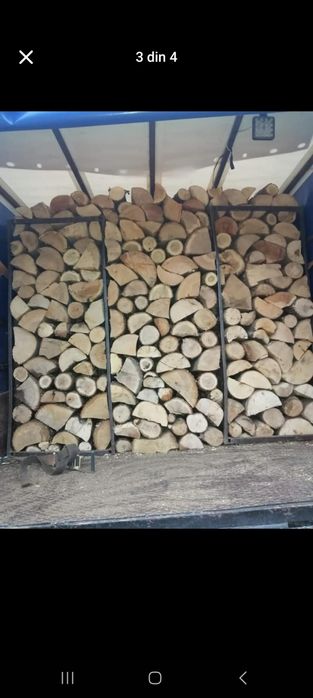 Lemne de foc paletizate la oferta 250 lei