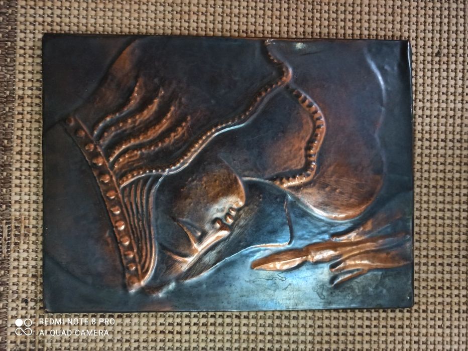 Чугунено пано Карол срещу Магнус,медни пана