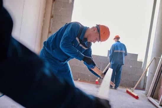 Бригада стройтелей Узбеки, Стройка