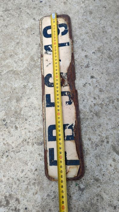 Număr vechi de înmatriculare