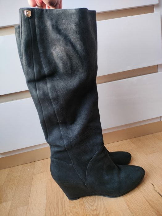 GUESS 41 номер, естествена кожа/набук, черни