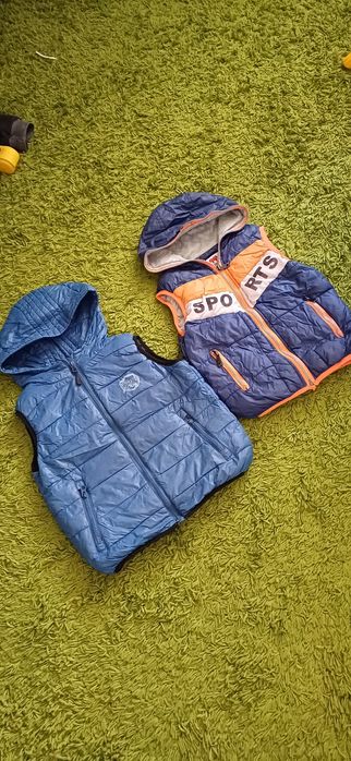 Безрукавки от года до 6 лет.