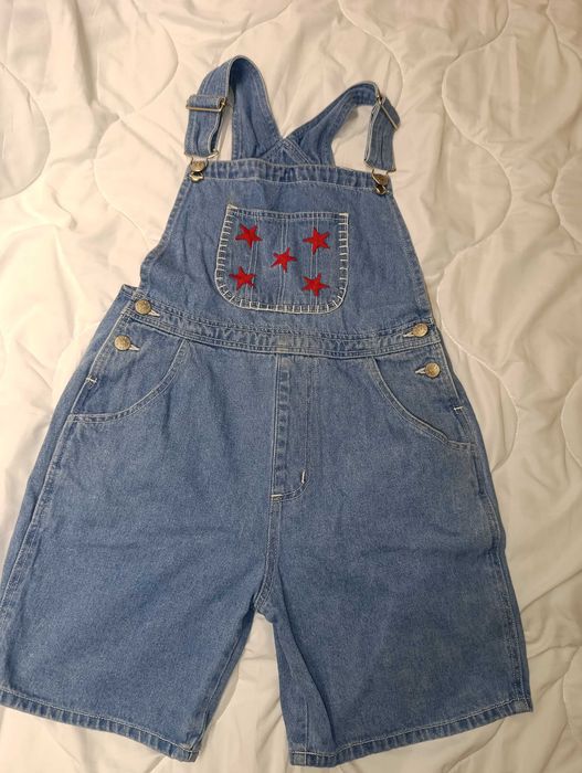 Vintage дънков гащеризон