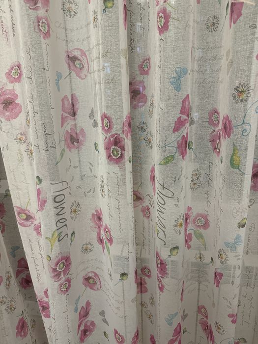 Шторы тюль лен