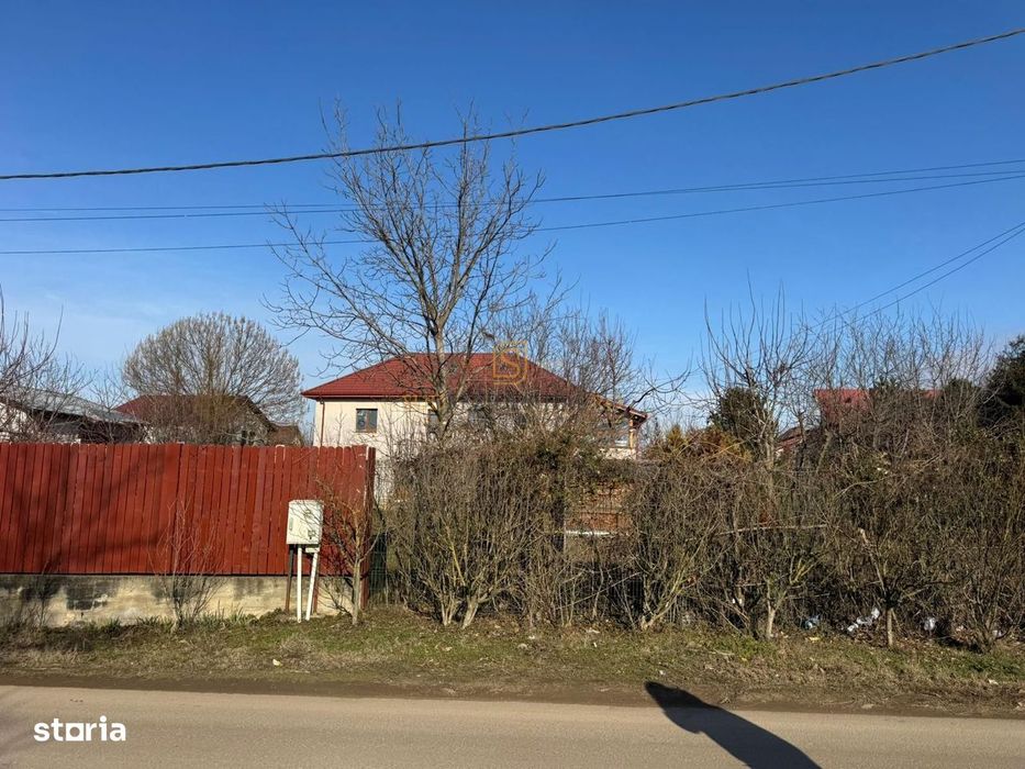 Lot de teren de vanzare, Comuna Berceni, 300 mp, locatie excelenta