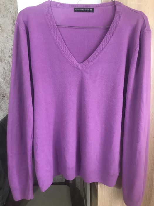 Пуловер с дълъг ръкав