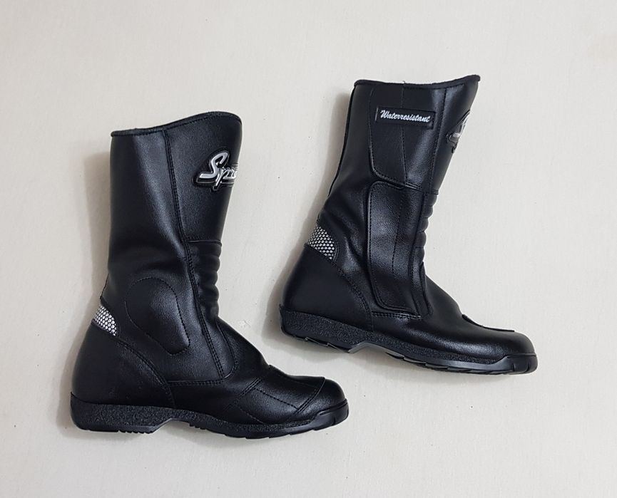 Ghete, cizme moto touring SPRUCE Waterresistant Impraperm Bayer, piele