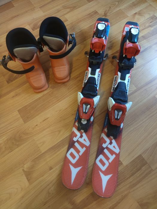 Atomic ски и Alpina ски обувки за 3-4 г.