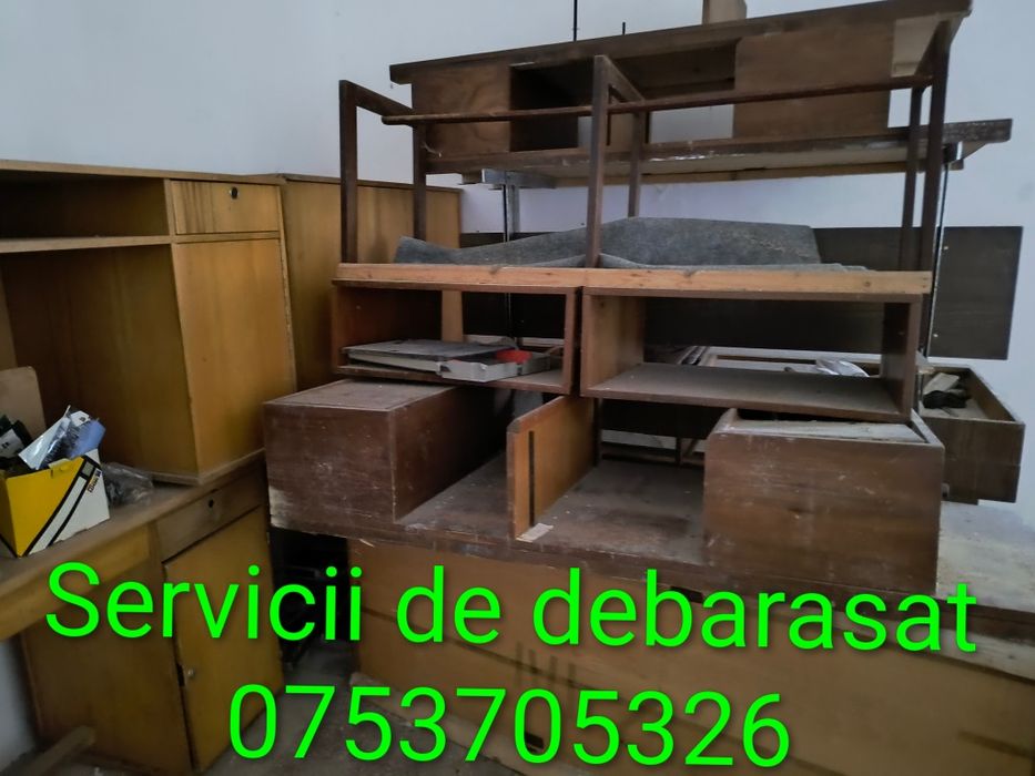 Servicii debarasat golire apartamente, eliberare spatii , demolări șoproane