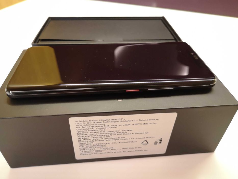 Huawei Mate 20 Pro - Като нов! Пълен комплект!