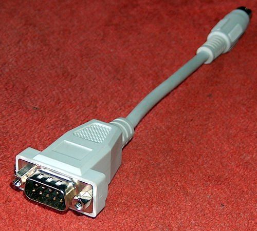 adaptor COM 9 pini tată - PS2 tată
