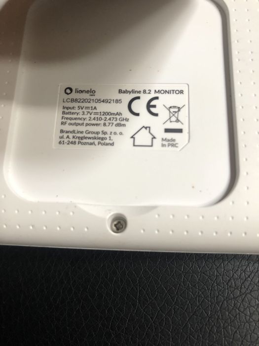 Monitor babyline 8.2 lionelo