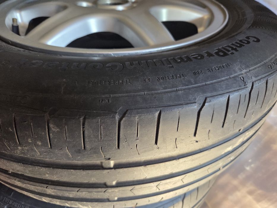 Jante aliaj BBS si anvelope 195 65 r15 4x100