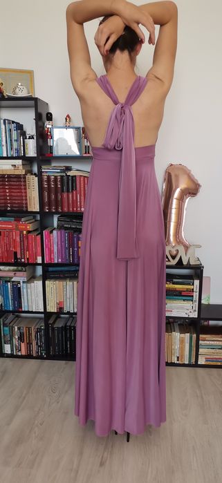 Rochie versatilă, violet