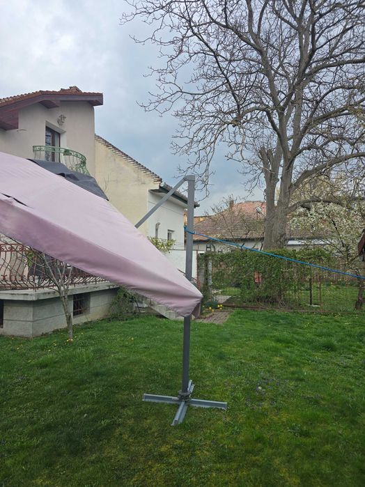 umbrela mare de terasa si gradina