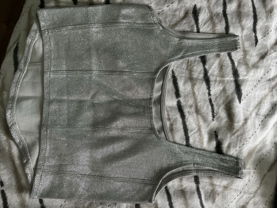 Дамско лъскаво бюстие