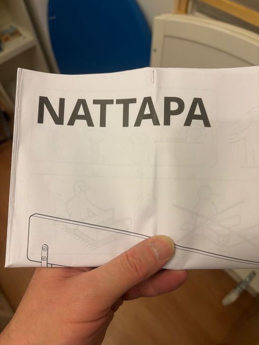 Pat Pinolino „Laura” 0-7 ani + saltea Naturalmat – stare foarte bună