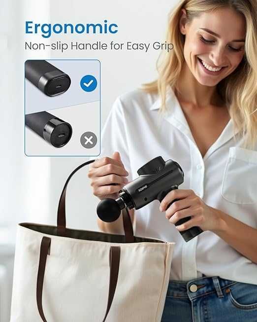 Мускулен масажор Renpho RP-GM171-N1 масажиращ пистолет за дълбок масаж