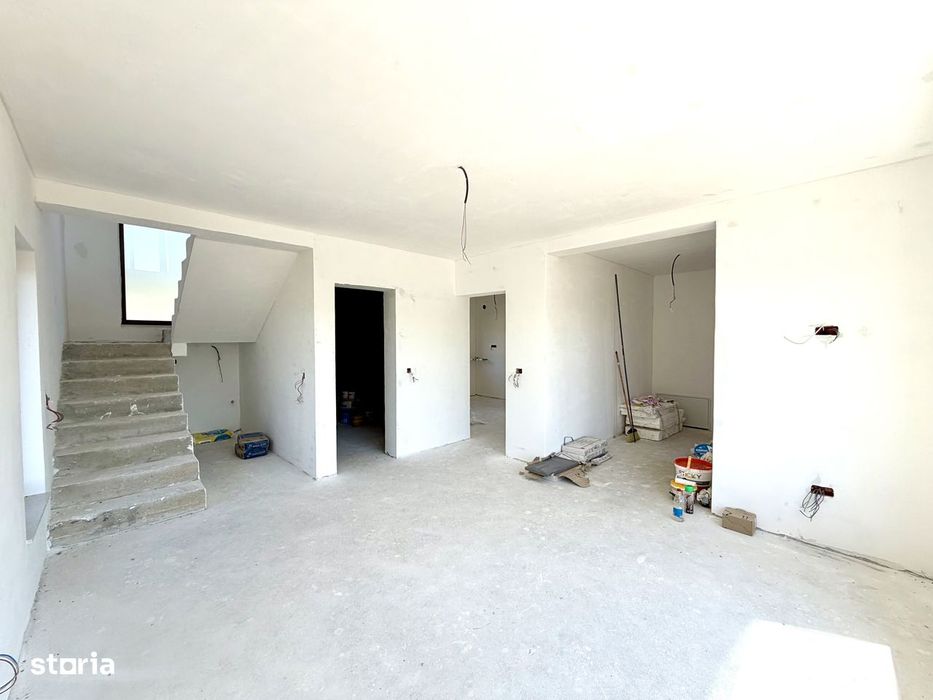 Casă modernă P+E 115 mp utili, 640 mp teren cartier Sărmaș