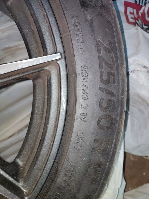 4 броя Летни Гуми CONTINENTAL premium contact 6  225/50/17