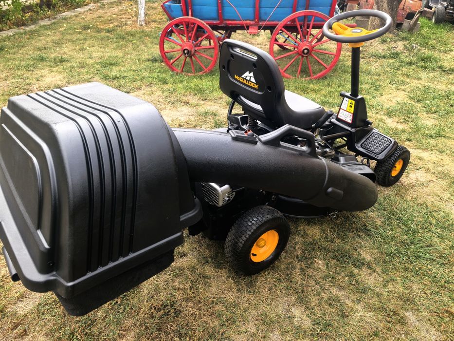 КАТО НОВА!! McCULLOCH MOWCART HUSQVARNA Тракторна косачка Трактор 5,5
