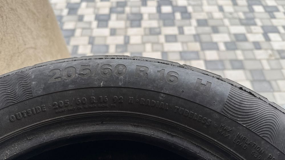 Летняя резина Continental