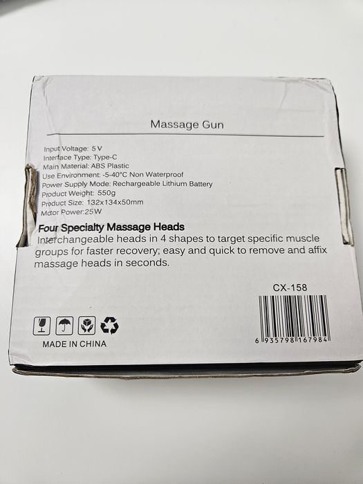 Pistol de masaj portabil NOU 50% REDUCERE