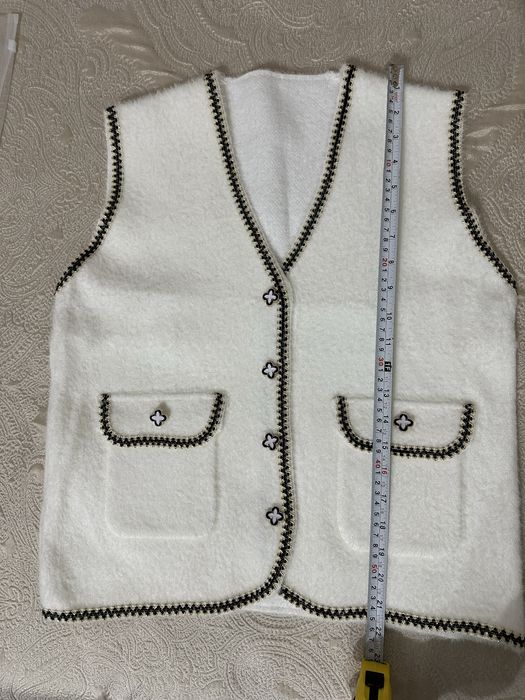 Бяло пухено елече - ново