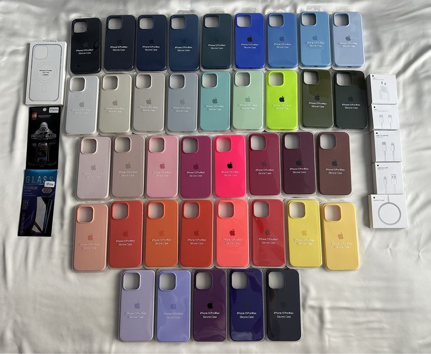 Carcasa husa silicon apple 17 Air 16 15 14 13 12 plus pro max