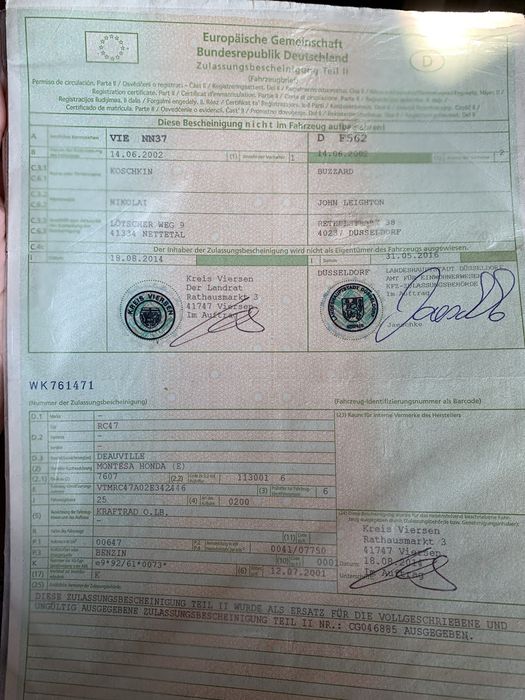 Honda Deauville montesa мотор