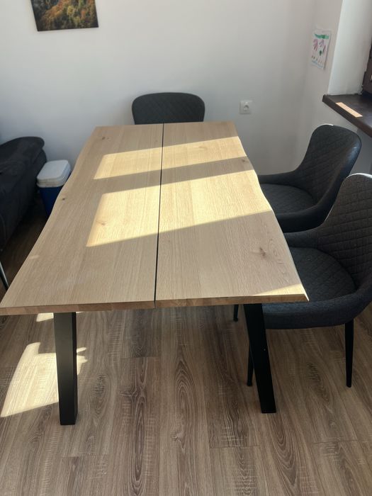 Дървена маса 90 / 160